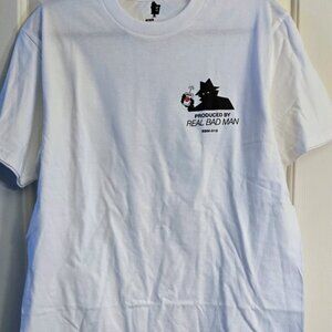 Real Bad Man and Yungmorpheus The Chalice and the Blade White Tee